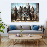 Hot Game Assassin's Creed Poster Canvas Print Painting Wall Art