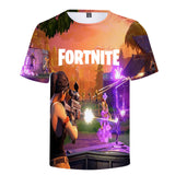 Hot Game Fortnite Fighting Casual Sports T-Shirts for Adult Kids