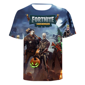 Hot Game Fortnite Casual Sports T-Shirts for Adult Kids