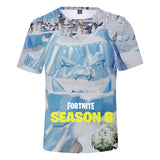 Hot Game Fortnite Casual Sports T-Shirts Top for Adult Kids