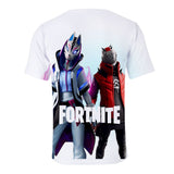 Hot Game Fortnite Season 10 X Catalyst & X-Lord White T-Shirts for Adult Kids