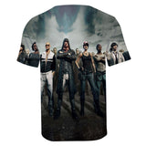 Hot Game PUBG Casual Sports Summer T-Shirts for Adult Kids