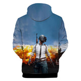 Hot Game PUBG Hooded Sweatshirt 3D Printed Jumper for Kids Youth Adult