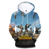 Hot Game PUBG Hoodie 3D Printed Jumper for Kids Youth Adult