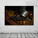 Hot Game PUBG PlayerUnknown's BattleGrounds Poster Canvas Print