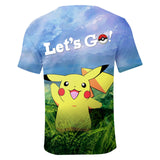 Hot Game Pokemon Go Casual Sports T-Shirts for Adult Kids