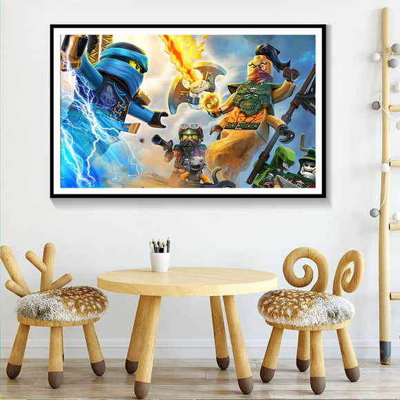 Canvas Painting Disney and Fortnite Poster Marvel Avengers