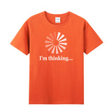 Unisex Funny T-Shirt I'm Thinking Graphic Novelty Summer Tee