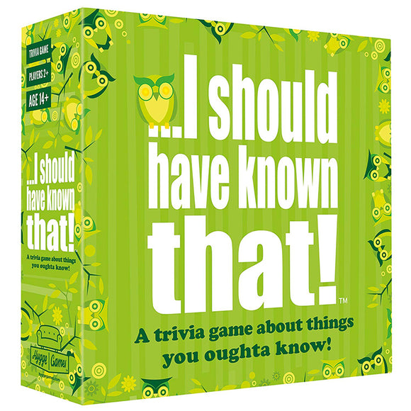 I Should Have Known That! Trivia Game