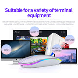 LED 2.4GHz Wireless Mouse Slim Rechargeable Gaming Optical Mute Mice