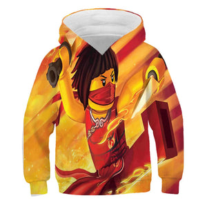 Lego Ninjago Hoodie 3D All Print Pullover Sweatshirt Unisex