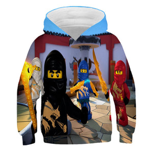 Lego Ninjago Hoodie 3D All Print Pullover Sweatshirt Unisex