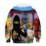 Lego Ninjago Hoodie 3D All Print Pullover Sweatshirt Unisex