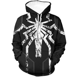 Marvel Spider-man Hoodie 3D All Over Print Pullover Hoody Sweatshirt