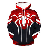 Marvel Spider-man Hoodie 3D All Over Print Pullover Hoody Sweatshirt