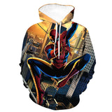 Marvel Spider-man Hoodie 3D All Over Print Pullover Hoody Sweatshirt