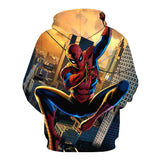 Marvel Spider-man Hoodie 3D All Over Print Pullover Hoody Sweatshirt