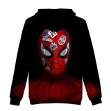 Marvel Spider-man Hoodie 3D All Over Print Pullover Hoody Sweatshirt