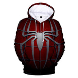 Marvel Spider-man Hoodie 3D All Over Print Pullover Hoody Sweatshirt