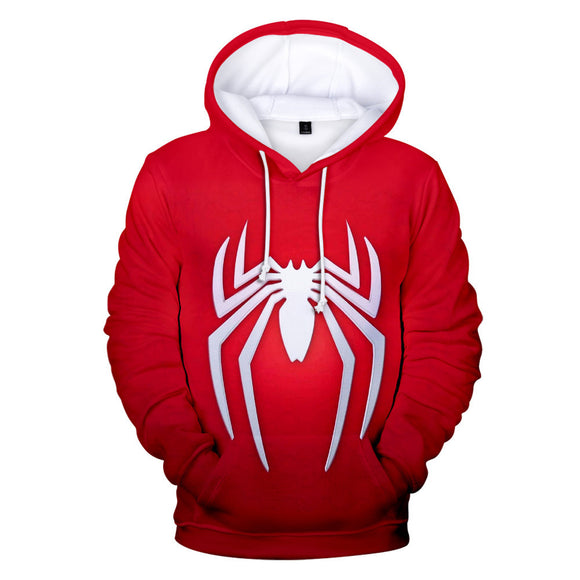 Marvel Spider-man Hoodie 3D All Over Print Pullover Hoody Sweatshirt