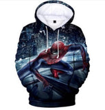 Marvel Spider-man Hoodie 3D All Over Print Pullover Hoody Sweatshirt