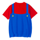 Super Mario Bros Casual 3D Graphic T-shirts Summer Tees Unisex for Kids Alduts