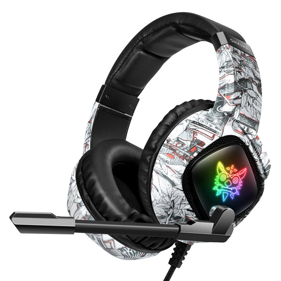 ONIKUMA K19 Camouflage Wired Gaming Heaset PS4 PC Gamer Stereo Headphones