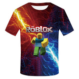 Game Roblox T-shirts Sports Summer Top Tees Unisex for Kids & Adults