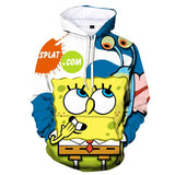 SpongeBob SquarePants Hoodie 3D All Over Print Pullover Sweatshirt