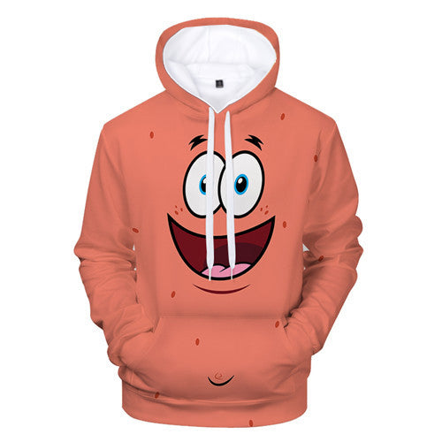 SpongeBob SquarePants Hoodie 3D All Over Print Pullover Sweatshirt