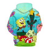 SpongeBob SquarePants Hoodie 3D All Over Print Pullover Sweatshirt