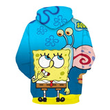 SpongeBob SquarePants Hoodie 3D All Over Print Pullover Sweatshirt