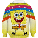 SpongeBob SquarePants Hoodie 3D All Over Print Pullover Sweatshirt