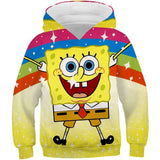 SpongeBob SquarePants Hoodie 3D All Over Print Pullover Sweatshirt