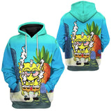 SpongeBob SquarePants Hoodie 3D All Over Print Pullover Sweatshirt