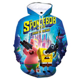 Sponge Bob Square Pants Hoodie 3D All Over Print Boys Girls Sweatshirt