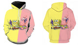 SpongeBob SquarePants Hoodie 3D All Over Print Pullover Sweatshirt