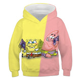 SpongeBob SquarePants Hoodie 3D All Over Print Pullover Sweatshirt