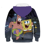 SpongeBob SquarePants Hoodie 3D All Over Print Pullover Sweatshirt