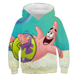 SpongeBob SquarePants Hoodie 3D All Over Print Pullover Sweatshirt