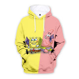 SpongeBob SquarePants Hoodie 3D All Over Print Pullover Sweatshirt