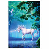 Unicorn Horse Wall Poster Canvas Art Prints Painting Decor