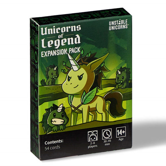 Unstable Unicorns - Unicorns of Legends Expansion Pack Board Game Cards