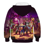 Minecraft Hoodie 3D All Print Sweatshirt Clothing Unisex for Kids & Adult