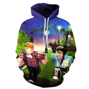 Minecraft Hoodie 3D All Print Sweatshirt Clothing Unisex for Kids & Adult