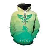 The Legend of Zelda Hoodie 3D All Print Pullover Sweatshirt Unisex