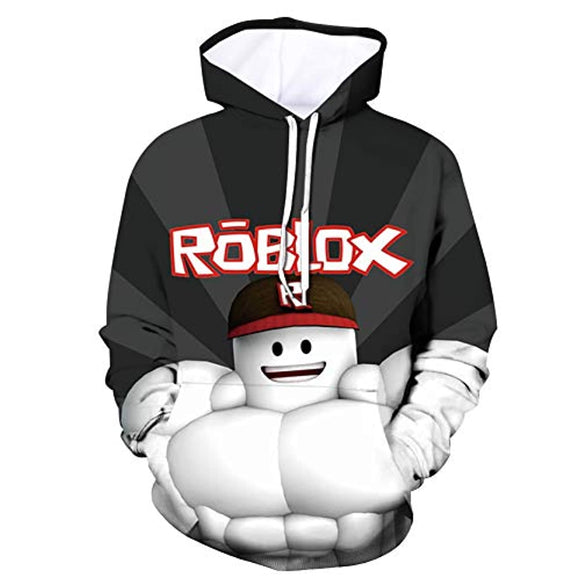 Roblox Hoodie 3D All Print Pullover Sweatshirt Unisex