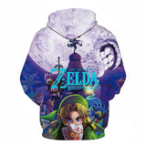 The Legend of Zelda Hoodie 3D All Print Pullover Sweatshirt Unisex