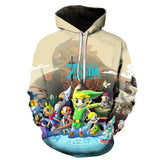 The Legend of Zelda Hoodie 3D All Print Pullover Sweatshirt Unisex