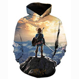 The Legend of Zelda Hoodie 3D All Print Pullover Sweatshirt Unisex